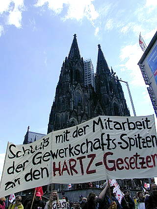 Schluss mit der Mitarbeit der Gewerkschaftsspitzen an den Hartz-Gesetzen-2