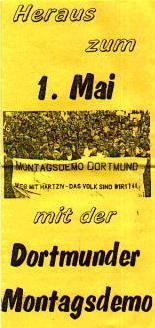 Flyer zum 1. Mai 2005 (Deckblatt)