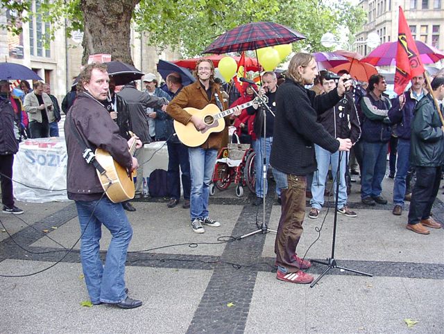 Montagsdemo am 20.09.04