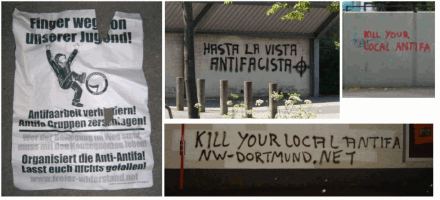 Anti-Antifa-Aktionen