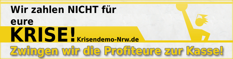 banner krisendemo